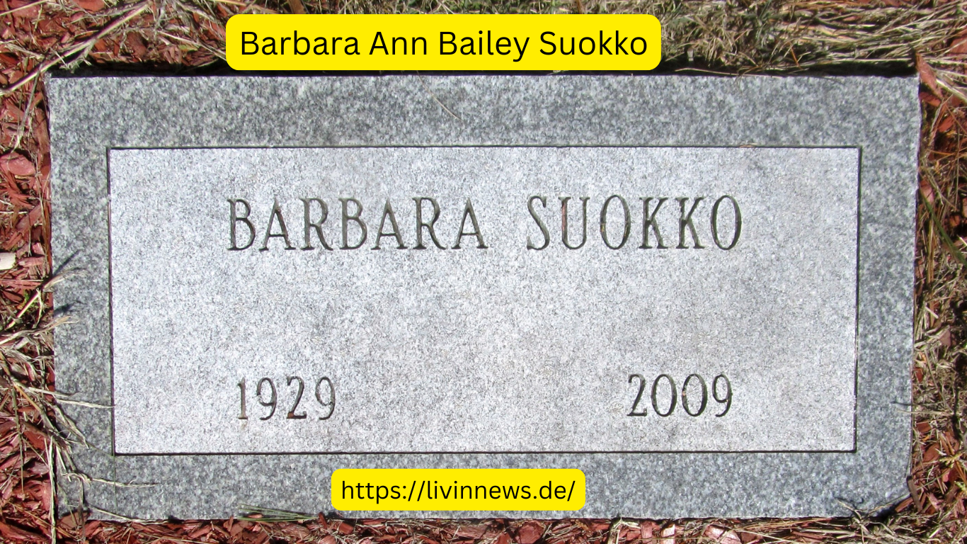 Barbara Ann Bailey Suokko