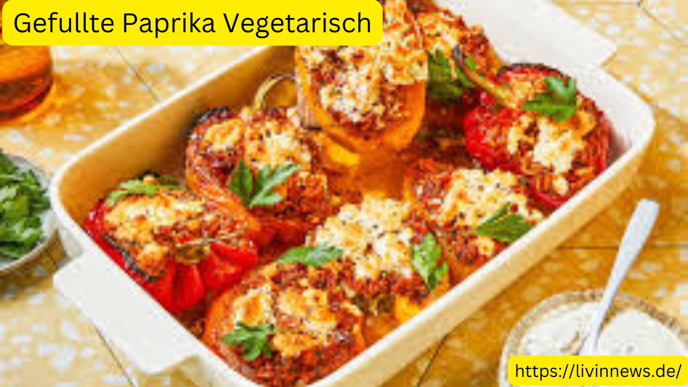 Gefullte Paprika Vegetarisch