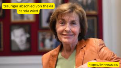 trauriger abschied von thekla carola wied